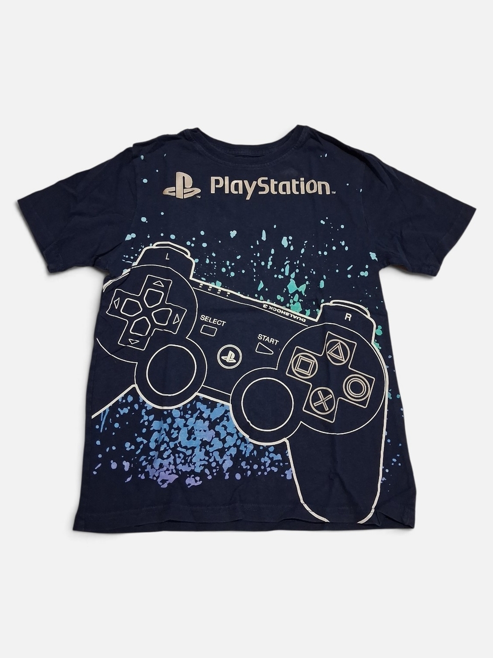 PlayStation Boys Navy Graphic T-Shirt 10/12